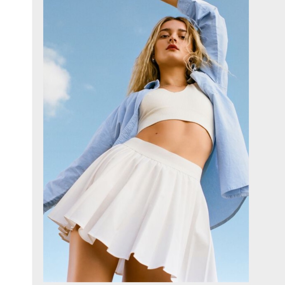 Y2K Tennis Skirt
